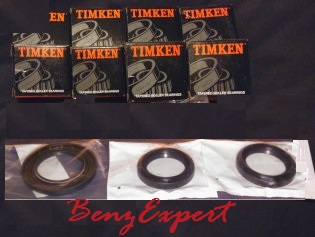 Bearings and seals for W164, X164, and W251