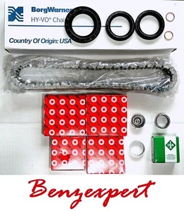 Chain, bearings, and seals for ML, GL, and R Series transfer case repairs.
